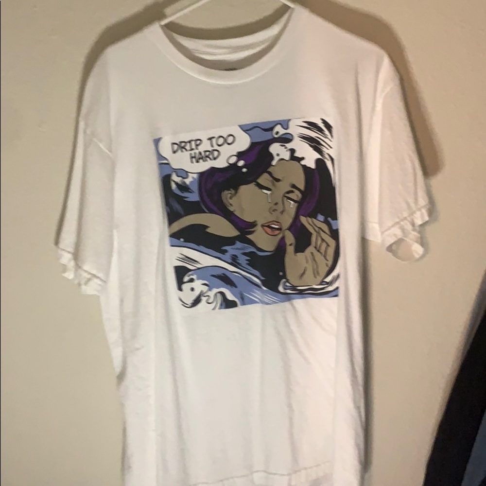 Drip to hard tee